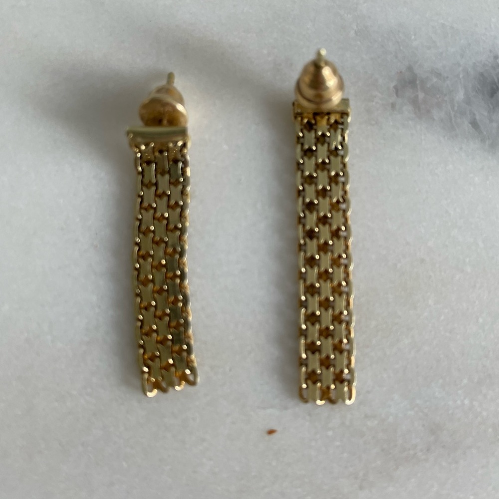 14k gold earrings